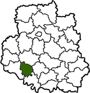 Черневецкий район на карте