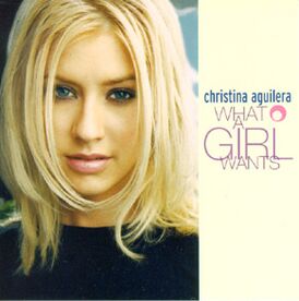 Обложка сингла Кристины Агилеры «What a Girl Wants» (1999)