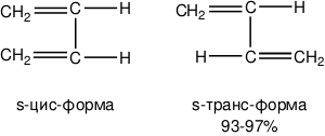Cis- and trans-1,3-butadiene.svg