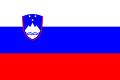 Гражданский флаг Словении (отличается пропорциями)