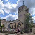 Церковь Святого Бенета, старейшее здание в Кембриджшире, расположенное рядом с Колледжем Корпус-Кристи[12]
