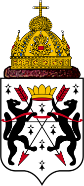 Сибирская губерния (основанный на гербе Царства Сибирского)