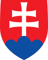 Герб Словакии — Dvoikryz, двойной крест