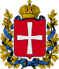 Coat of arms of Volyn governorate 1856.svg