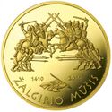 Coin commemorating the 600th anniversary of the Žalgiris Battle Reversum.jpg
