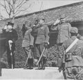 Командующие парадом в г. Нанкин (1937)