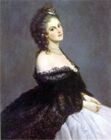 Портрет итальянской аристократки маркизы Вирджинии Ольдоини, в браке графини ди Кастильоне