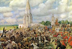 Картина Эрнеста Лисснера Медный бунт. 1662. (1938).