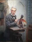 Скульптор за работой. Портрет Жана-Леона Жерома в его мастерской. (1891)