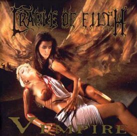 Обложка альбома Cradle of Filth «Vempire or Dark Faerytales in Phallustein» (1996)