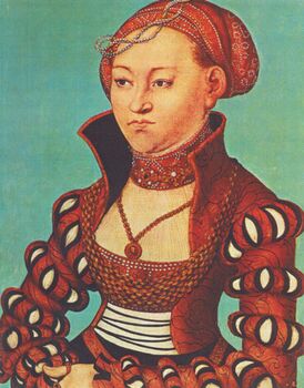 Портрет кисти Лукаса Кранаха-старшего (1534)