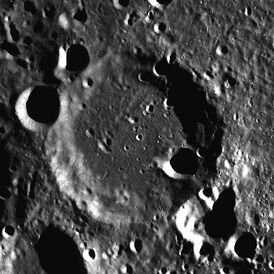 Снимок зонда Lunar Reconnaissance Orbiter