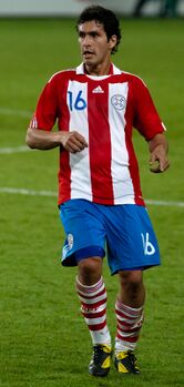 Кристиан Риверос в составе сборной Парагвая
