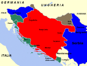 Юридическое закрепление разделения бывшей Югославии между Италией и НГХ