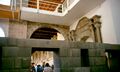 Перестроенные остатки стен храма Кориканча в соборе Санто-Доминго в г. Куско