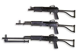 Оружие семейства ČZ 2000 без магазинов (укороченный автомат, автомат и ручной пулемёт)