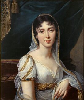 Портрет Дезире Клари, работа худ. Р. Лефевра, 1807