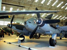 Me 410 A-1/U2, музей королевских ВВС в Косфорде