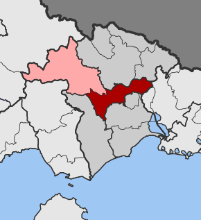 Карта общины:      — Ксанти      — Ставруполис
