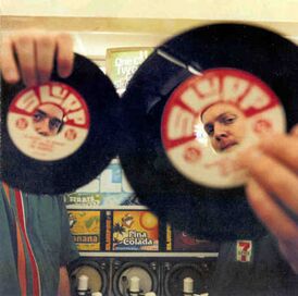 Обложка альбома Cut Chemist и DJ Shadow «Brainfreeze» (1999)