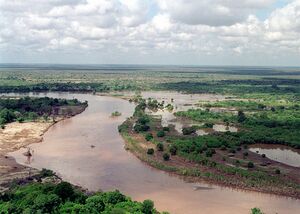 Река Тана в 1998 году