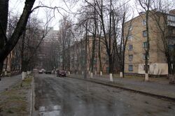 Улица Виталия Скакуна, вид в сторону ул. Героев Севастополя