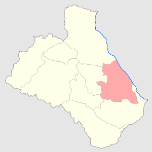 Кайтаго-Табасаранский округ на карте