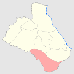 Самурский округ на карте