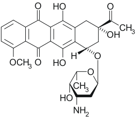 Daunorubicin-2D-structure.svg