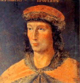 Умберт II. Портрет неизвестного автора (конец XIV века)