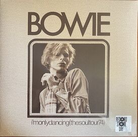 Обложка альбома Дэвида Боуи «I’m Only Dancing (The Soul Tour 74)» (2020)