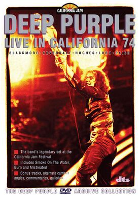 Обложка альбома Deep Purple «Live in California 74» (1974)