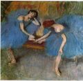 Две отдыхающие танцовщицы (Голубые танцовщицы) (1905—1910), Музей Орсе, Париж