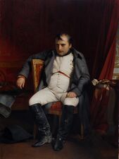 «Наполеон, отступивший в Фонтенбло», Поль Деларош, 1845