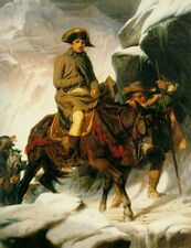 «Переход Наполеона через Альпы», Поль Деларош, 1848