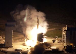 Первый запуск ракеты-носителя «Дельта IV M+(4,2) со спутником NROL-22 со стартовой площадки SLC-6 28 июня 2006 года.