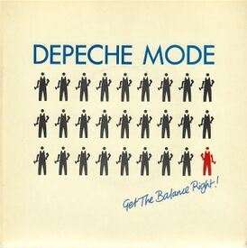 Обложка сингла Depeche Mode «Get the Balance Right!» (1983)