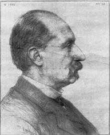 Портрет Д. Кортевега работы Яна Вета (ок. 1900)