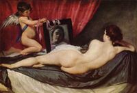 Диего Веласкес. Венера с зеркалом, ок. 1644 — 1648