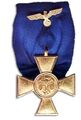 Медаль «За выслугу лет в Вермахте» 1-го степени за 25 лет