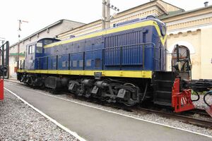 Да20-09 в железнодорожном музее на Варшавском вокзале