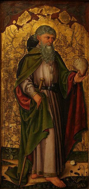 Апостол Иаков, неизвестный мастер, 1475 год