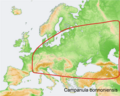 Distribution map Campanula bonnoniensis.png
