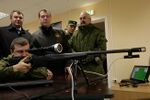 Dmitry Medvedev, Anatoliy Serdyukov and sniper.jpg