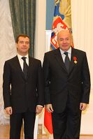 Дмитрий Медведев и Михаил Швыдкой