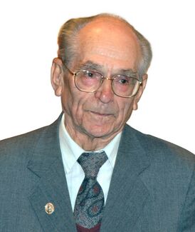 Г.В. Добровольский в день своего 90-летия, 22 сентября 2005 г.