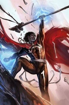 Доктор Вуду на обложке Doctor Voodoo: Avenger of the Supernatural Vol. 1 #1 Художник Марко Журджевич