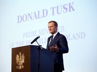 Речь Дональда Туска на второй ежегодной конференции нацбанка Польши на тему Будущее европейской экономики, 2012 год