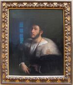 Dosso dossi, ritratto maschile detto cesare borgia, 1518-20 ca..JPG