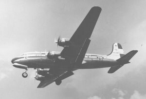 Douglas DC-4-1009 авиакомпании KLM Royal Dutch, 1954